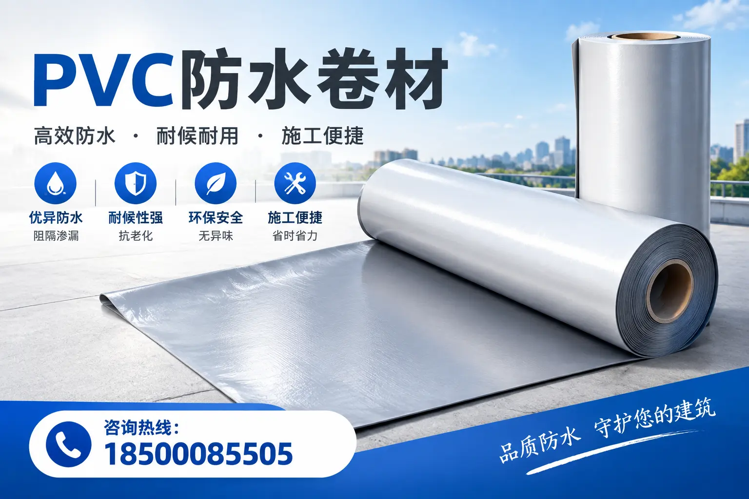 对比不同品牌PVC防水卷材的性价比,帮助西宁用户选择